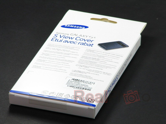 Case SAMSUNG Galaxy S4 SIV I9500 I9505 Flip cover S-VIEW EF-CI950BWEG Yellow