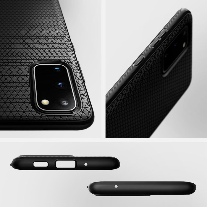 Étui SPIGEN Samsung Galaxy S20 Plus Liquid Air Matte Black Case