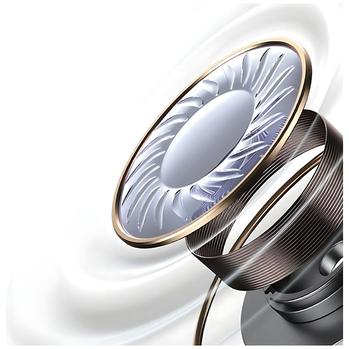 USAMS Słuchawki Bluetooth 5.3 TWS X-don series ENC bezprzewodowe fioletowy gradient/purple blue BHUENCXD04 (US-XD19)