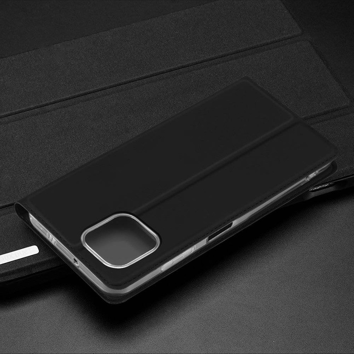 Dux Ducis Skin Pro étui pour Huawei nova Y61 flip cover carte portefeuille support noir