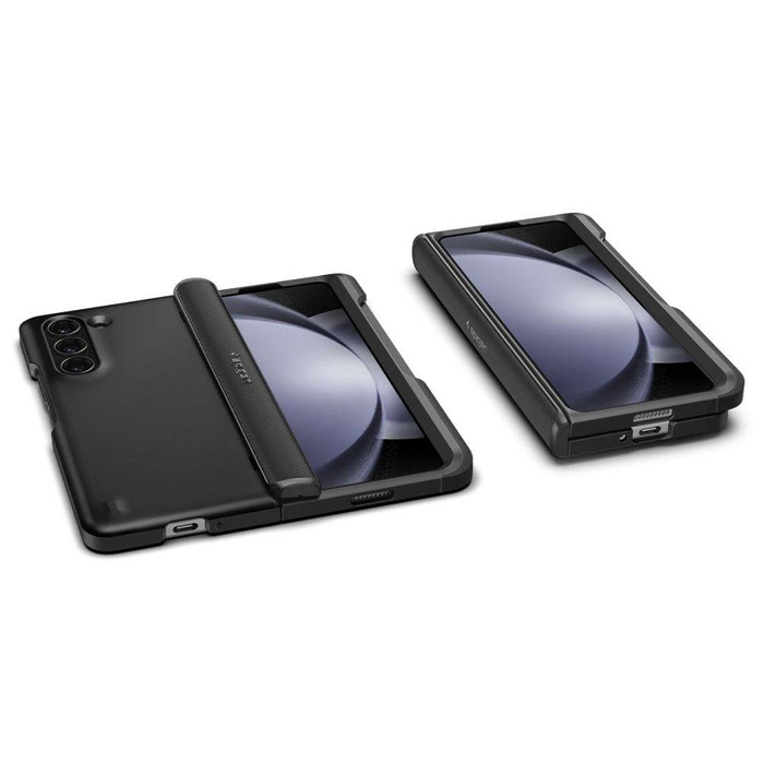 Hülle Spigen Slim Armor Pro Pen Galaxy Z Fold 5 Schwarz Case