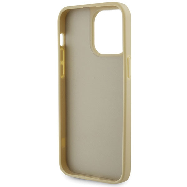 Cover Guess GUHCP14XHDGTPD iPhone 14 Pro Max 6,7" oro/oro durocase Triangolo con strass Case