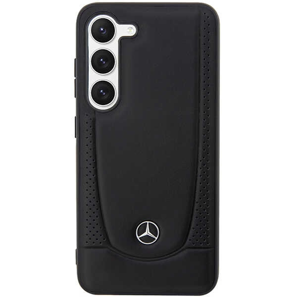 Obal Mercedes MEHCS23MARMBK S23 Plus S916 black/black hardcase Leather Urban Case
