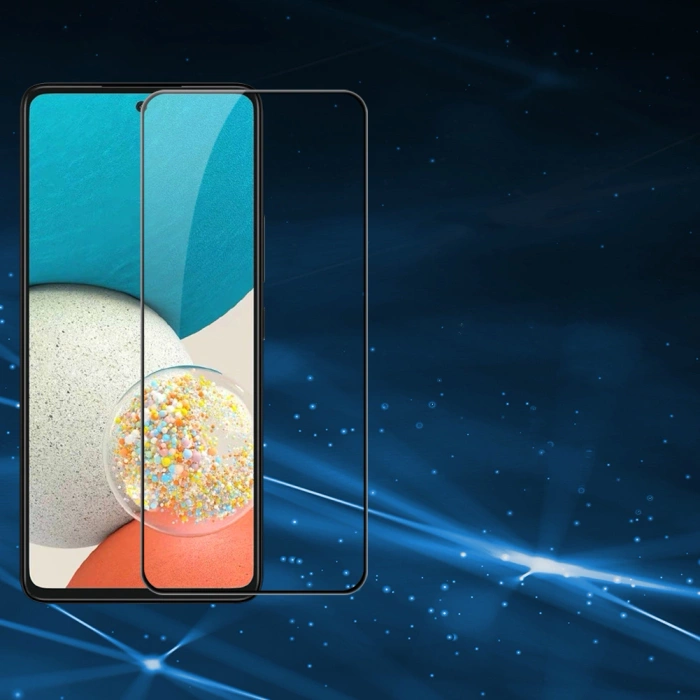 Nillkin CP+PRO ultracienkie szkło hartowane na cały ekran z ramką 0,2 mm 9H Samsung Galaxy A53 5G czarny