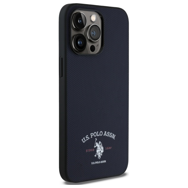US Polo USHCP15XPARV iPhone 15 Pro Max    6,7" granatowy/navy Printed DH Logo