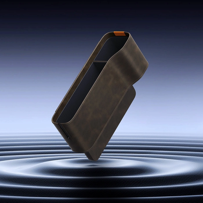 Úložný organizér na automobilovou konzolu řady Baseus OrganizeFun Marble Brown