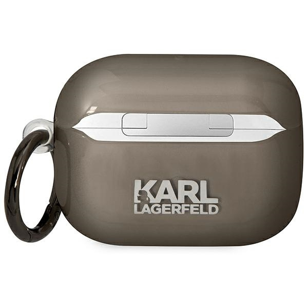 Cover Karl Lagerfeld Coperchio AirPods Pro nero/nero Karl's Head