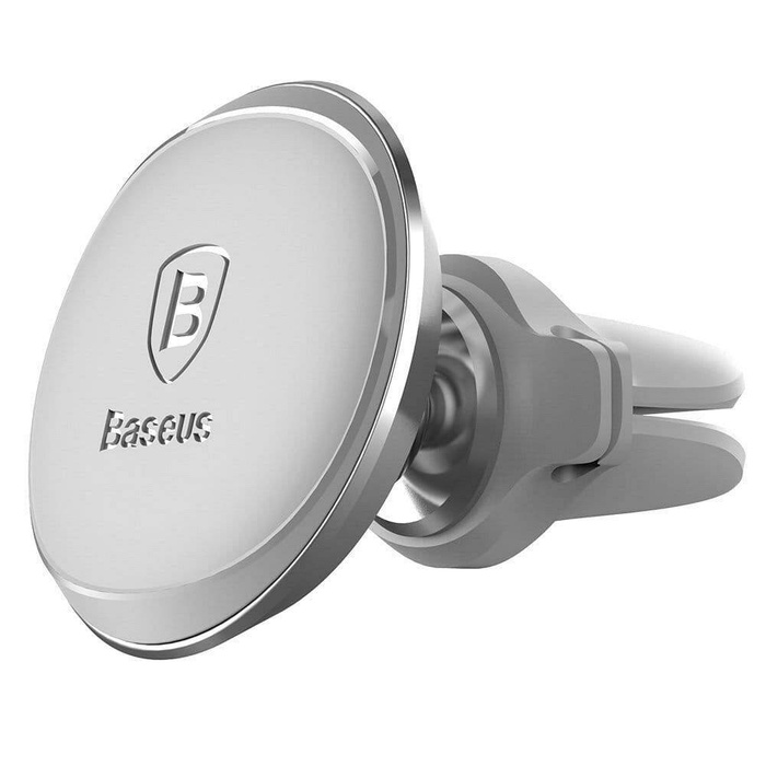 Magnetický držák do auta na mřížku ventilace Baseus (Overseas Edition) - stříbrný