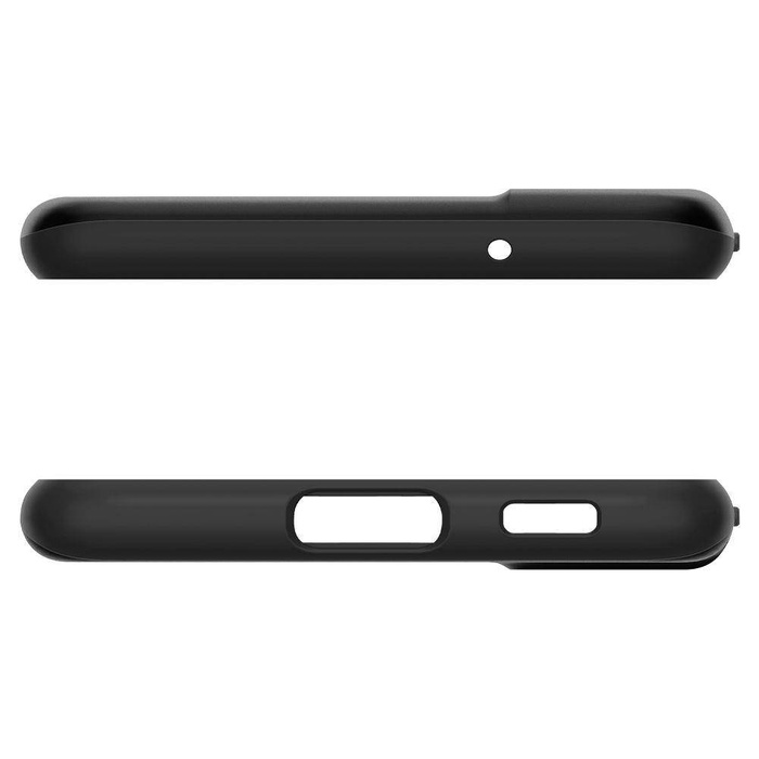 Telefontok SPIGEN Samsung Galaxy S21 FE Thin Fit fekete + Szkło