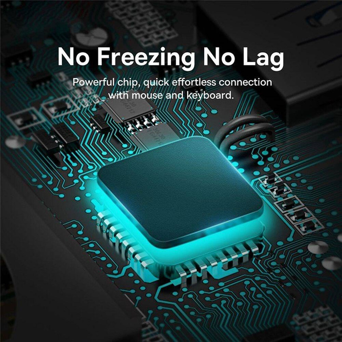 Baseus Metal Gleam Series HUB 7 in 1 Docking Station USB di tipo C - 2 x HDMI / 3 x USB 3.2 Gen. 1/1 x Power Delivery / 1 x RJ-45 Ethernet Grigio (WKWG040113)