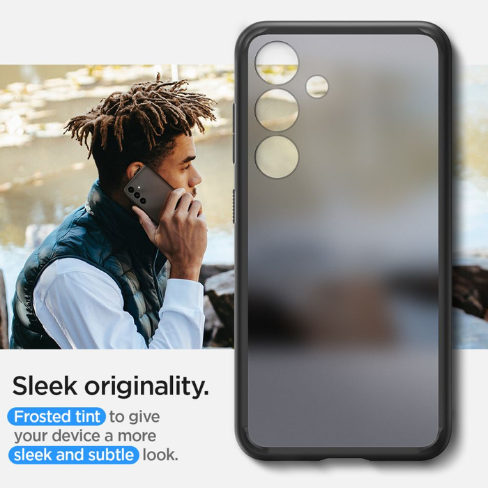 Case Spigen Ultra Hybrid Samsung Galaxy S24 Frost Black Case