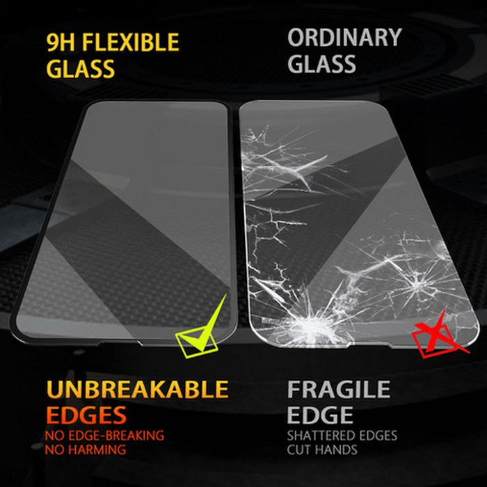 Szkło hybrydowe Bestsuit Flexible 5D Full Glue do Samsung Galaxy A16 5G czarny