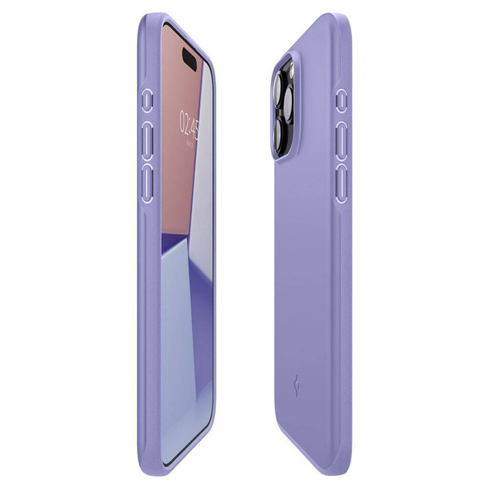 Case Spigen Thin Fit iPhone 15 Pro Iris Purple
