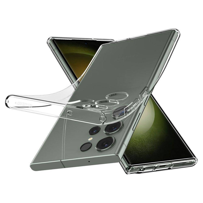 Obal Spigen Liquid Crystal Galaxy S23 Ultra Crystal Clear Case