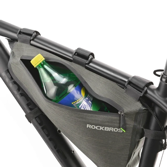 Rockbros AS-017 bicycle frame bag 5 l - dark green