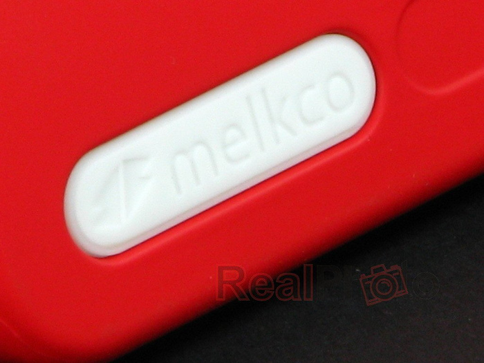 Telefontok iPhone 5 5S SE MELKCO Kétrétegű piros / fehér