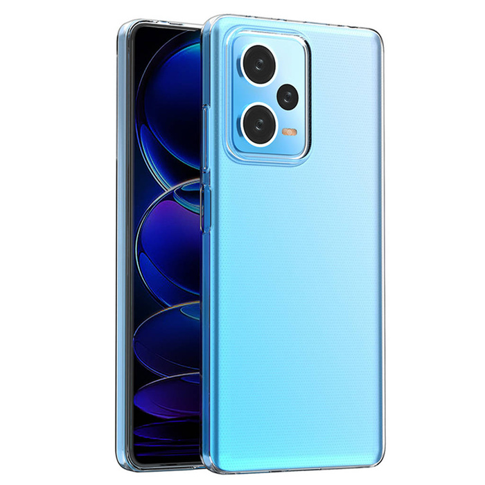 Ultra Clear 0,5mm pouzdro pro Xiaomi Redmi Note 12 Pro+ tenký kryt průhledný