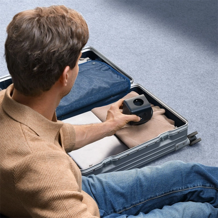 Baseus EnerFill FA11 67W Steckdosenleiste, USB-A + USB-C Würfel + 3 x EU-Steckdose 1,5m - Schwarz