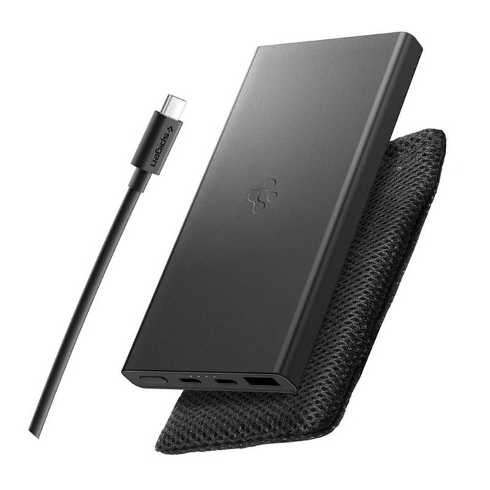 Spigen ESSENTAIL EA2210 POWER BANK 10000 MAH 22.5W NEGRO