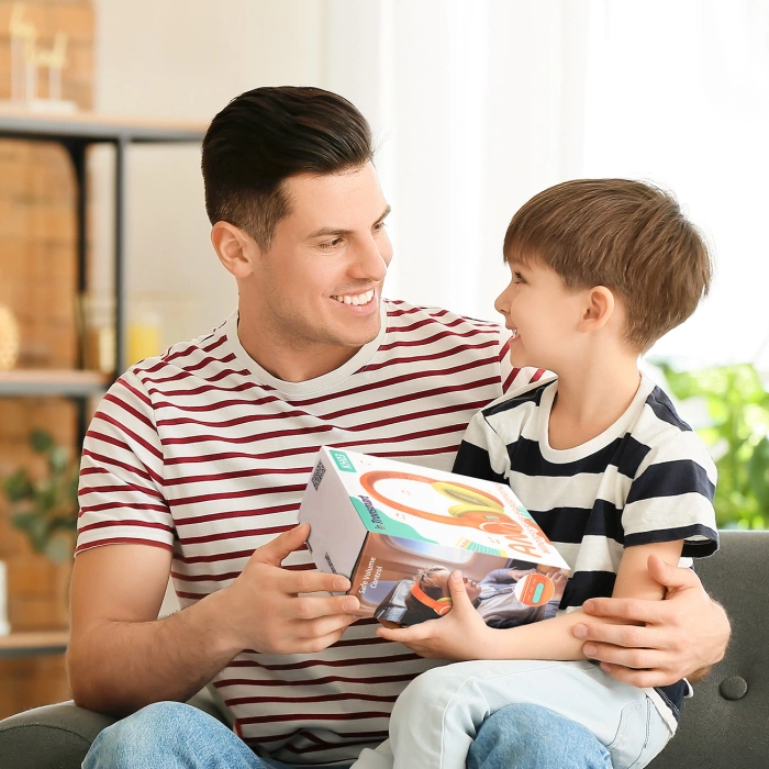 Tronsmart KH03 kabellose Kopfhörer mit ANC, für Kinder, sicher – Orange