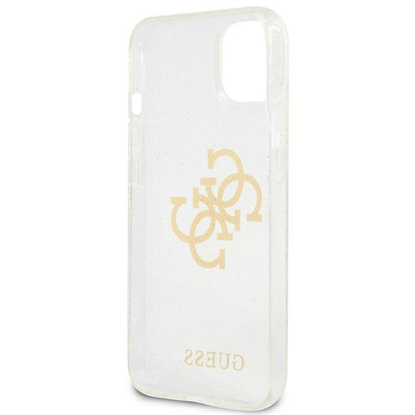  GUESS   13 Mini Glitter 4G Big Logo Clear Hardcase