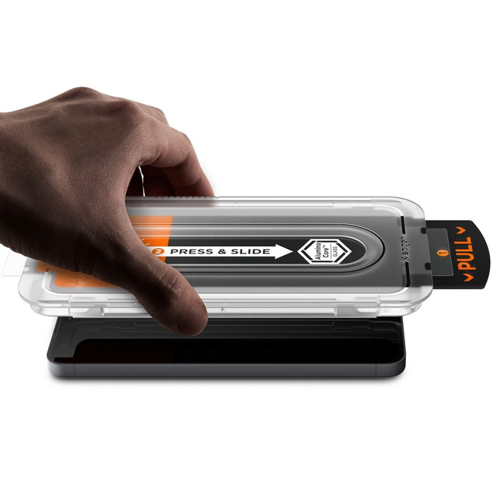 Verre trempé Spigen GLAS.TR "EZ FIT PRO" HD GALAXY S25 FE CLEAR