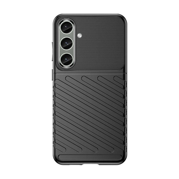 Coque blindée Thunder Case pour Samsung Galaxy S24+ - noire