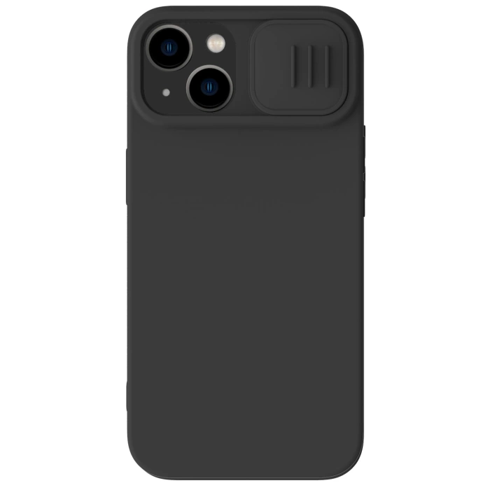 Etui Nillkin CamShield Silky Silicone do iPhone 14/13  (czarne)
