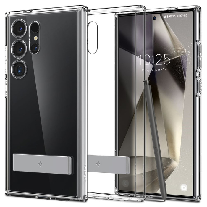 Hülle Spigen Ultra Hybrid "s" Samsung Galaxy S24 Ultra Crystal Clear Case