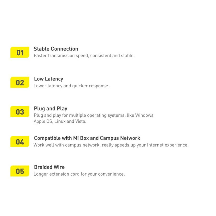 Adattatore Ethernet serie Baseus Lite da tipo C a porta LAN RJ45 (lega di alluminio 1000Mbps) grigio