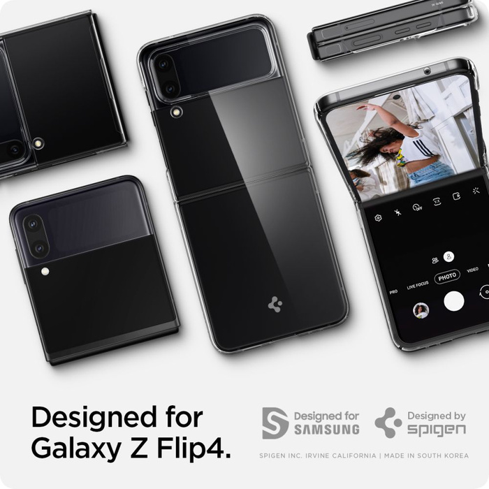 Funda Spigen AIRSKIN GALAXY Z FLIP 4 CRYSTAL CLEAR
