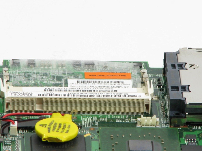 Základná doska notebooku IBM Thinkpad R60 pracuje