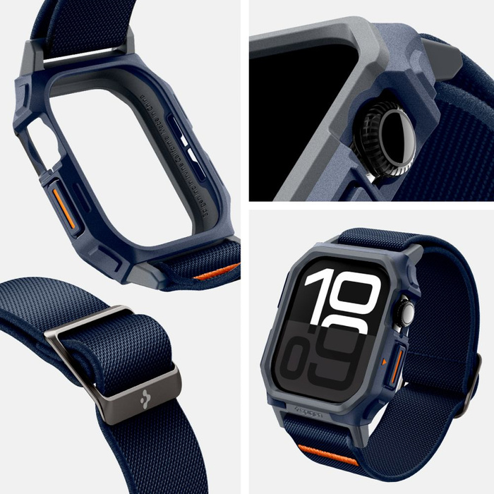 Correa Spigen Apple Watch LITE FIT "PRO" 10 (46 MM) AZUL MARINO