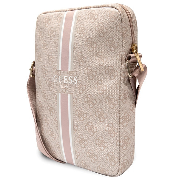 Guess Bag GUTB10P4RPSP 10" Pink/Pink 4G Stripes Tablet Bag