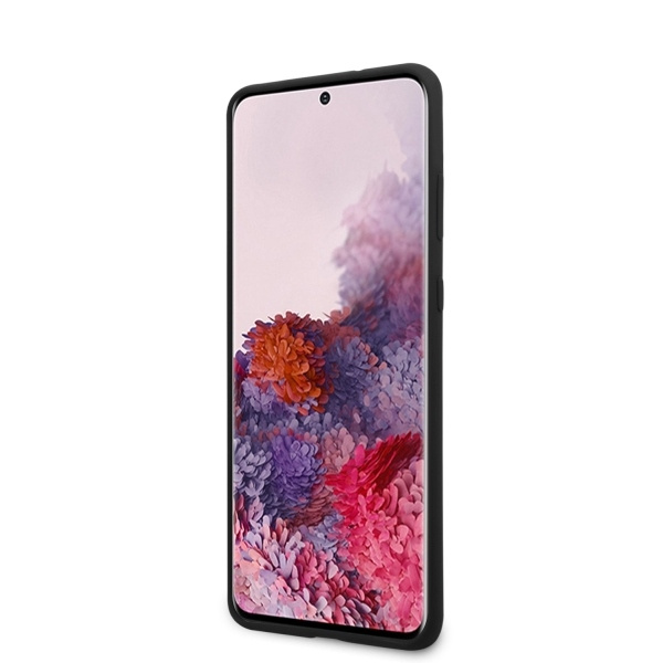 Telefontok FERRARI Samsung Galaxy S20 szilikon fekete tok