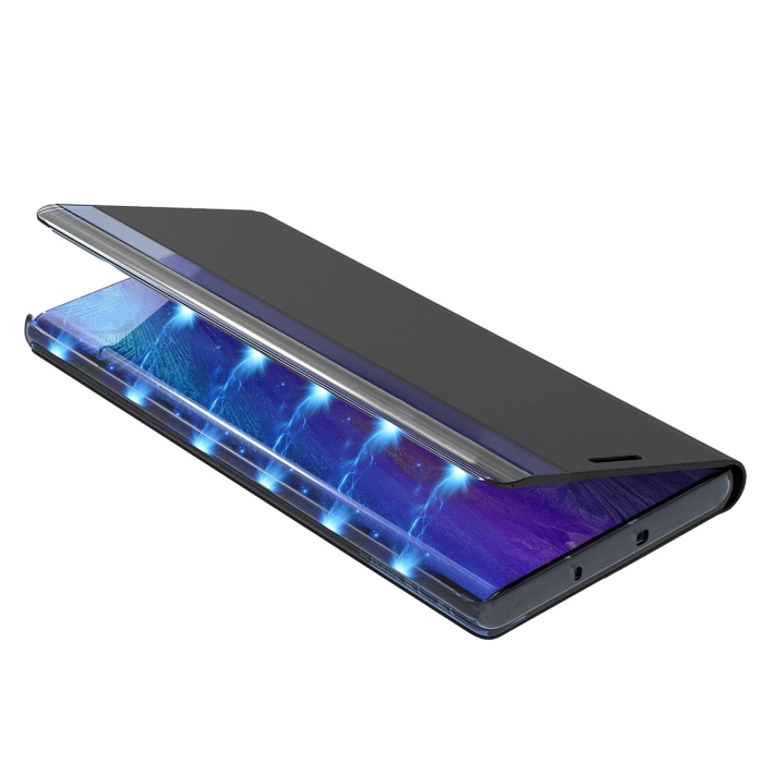 New Sleep Case iPhone 16e Flip Cover with Stand - Pink