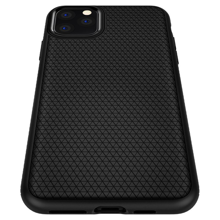 Pouzdro SPIGEN Apple Iphone 11 Pro Max Liquid Air Matte Black Black Case 
