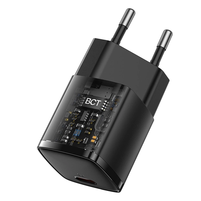 Baseus Cube Pro 30W USB-C Wandladegerät – Schwarz