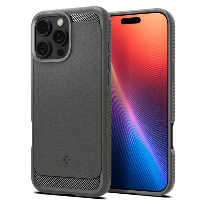Case Spigen Rugged Armor Mag MagSafe IPhone 16 PRO GREY