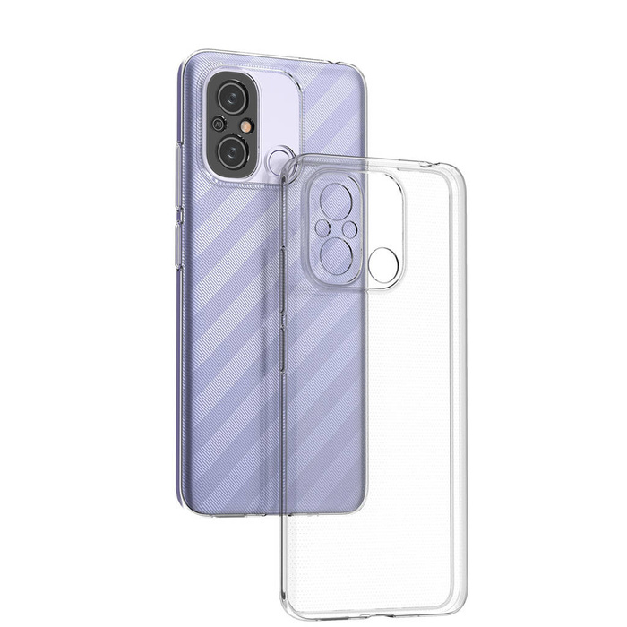 Estuche ultra claro de 0.5 mm para Xiaomi Redmi 11A / Poco C55 / Redmi 12C Cubierta delgada transparente