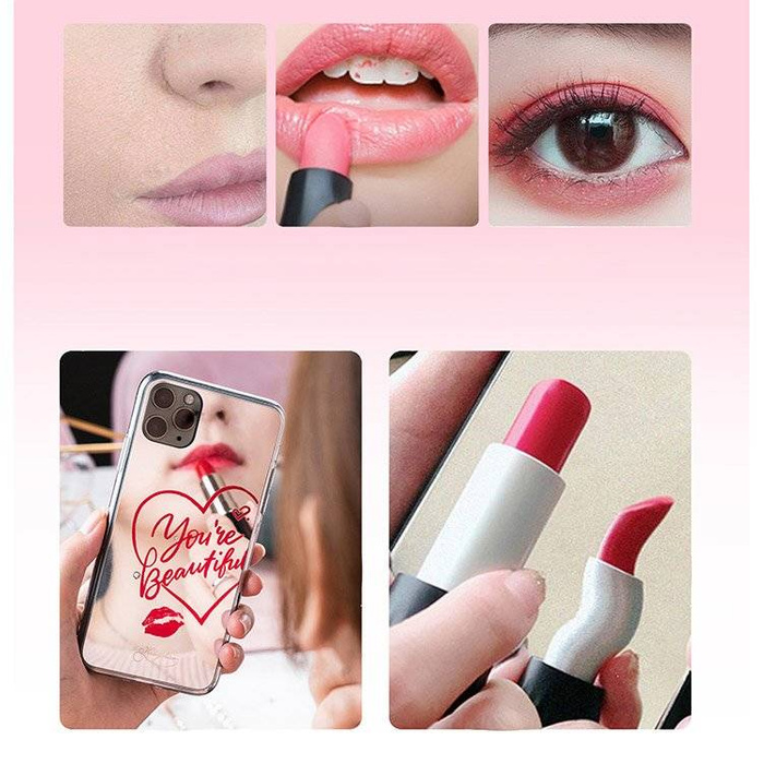 Kingxbar Angel zrkadlové puzdro zdobené pravými kryštálmi Swarovski iPhone 11 Pro Max zrkadlo transparentné