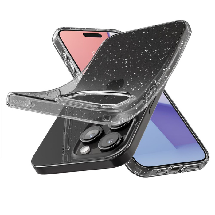 Case iPhone 15 Pro Max Spigen Liquid Crystal Glitter Crystal Case