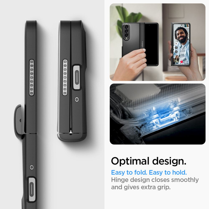 Spigen Slim Armor PRO GALAXY Z FOLD 4 SCHWARZ