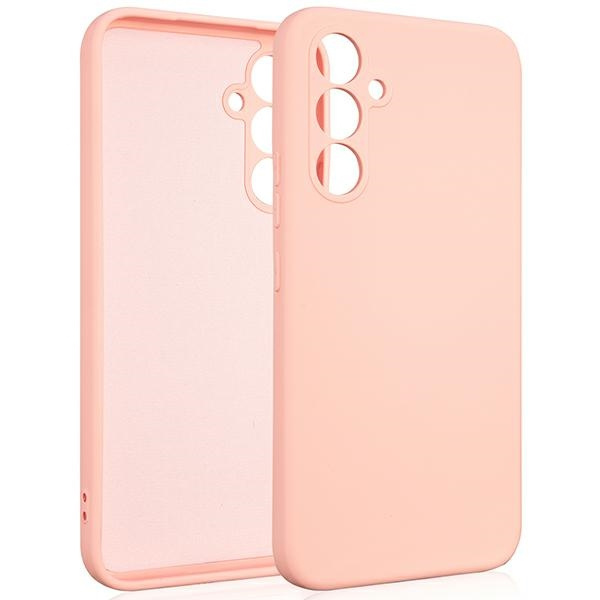 Beline Etui Silicone Samsung A34 5GA346 różowo-złoty/rose gold