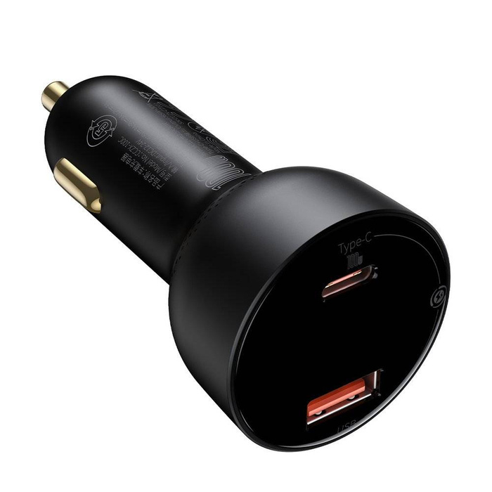 Baseus Superme rychlé USB / USB Typ C 100W PPS Rychlé nabíjení Napájení + USB kabel Typ C 100W (20V / 5A) 1m černý (TZCCZX-01)