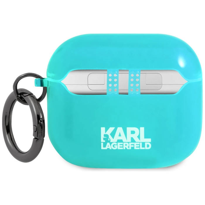 Case KARL LAGERFELD Apple AirPods 3 Choupette Blue Case