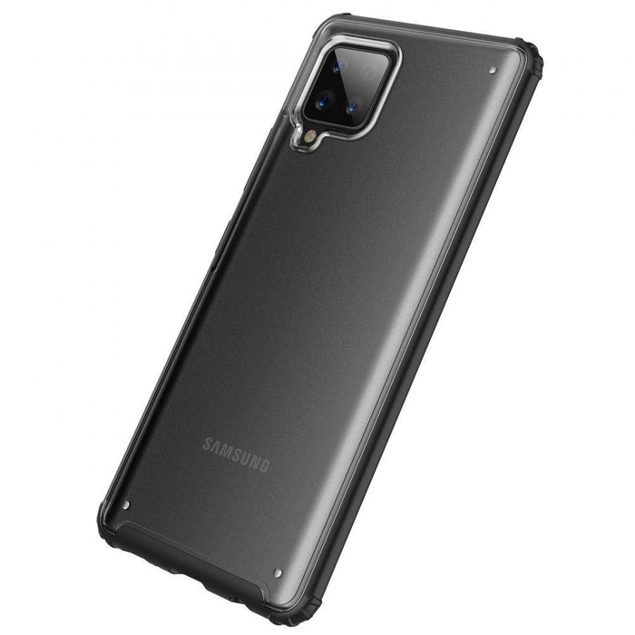Cover TECH-PROTECT Galaxy A42 5G Hybridshell Frost Black Case