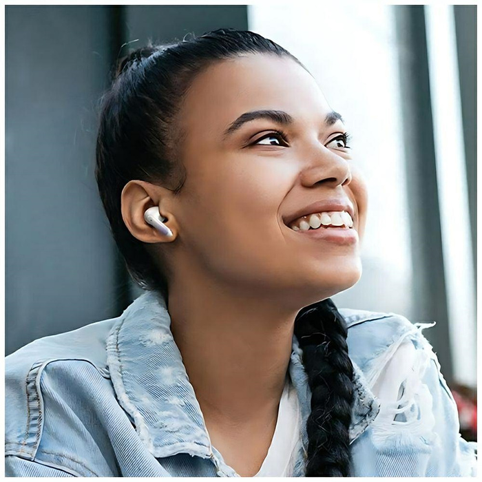 USAMS Słuchawki Bluetooth 5.3 TWS X-don series bezprzewodowe czarny/black BHUENCXD01 (US-XD19)