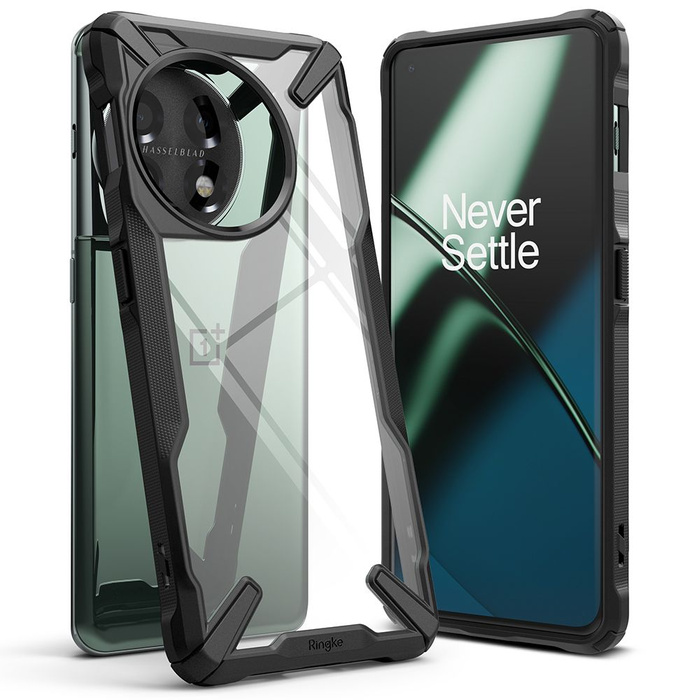 Funda Ringke Fusion X ONEPLUS 11 5G NEGRO