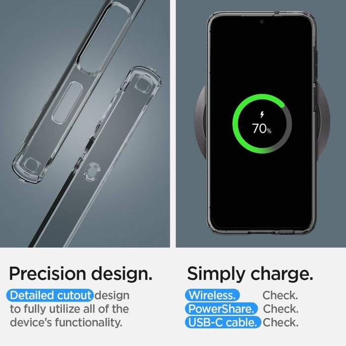 Case Spigen Liquid Crystal GALAXY S23 SPACE CRYSTAL